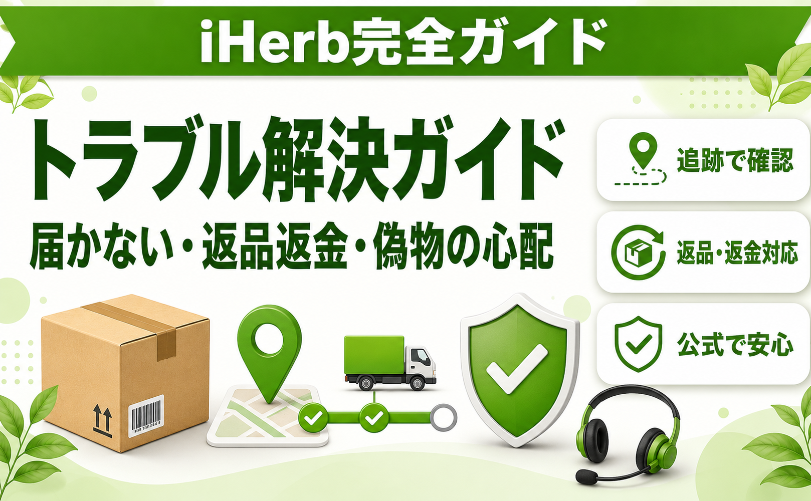 iHerb トラブル解決ガイド