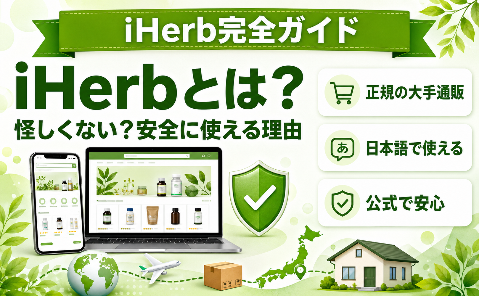 iHerbとは？安全に使える理由